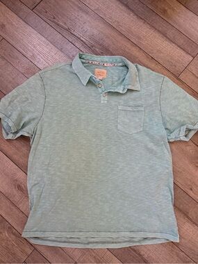 True Grit Men's Summer Polo in light blue